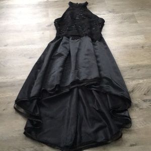 Black Lace Formal Dress
